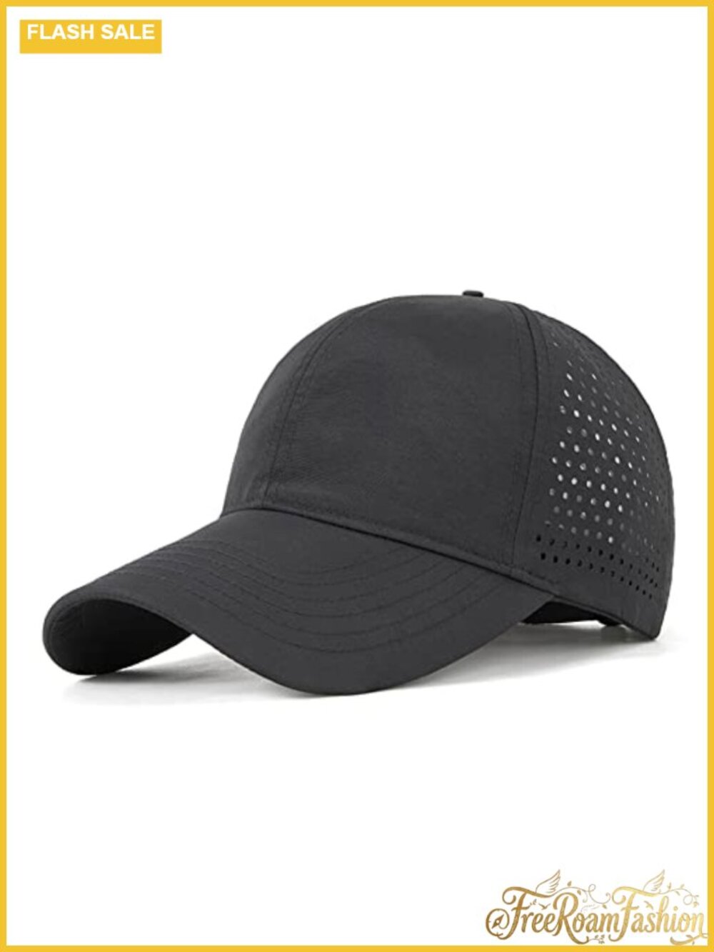 Oversized Baseball Cap Big Head Quick Dry Mesh Adjustable Running Hat